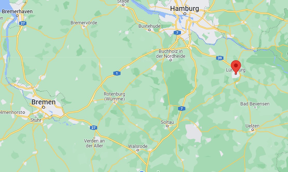 Karte Lüneburg